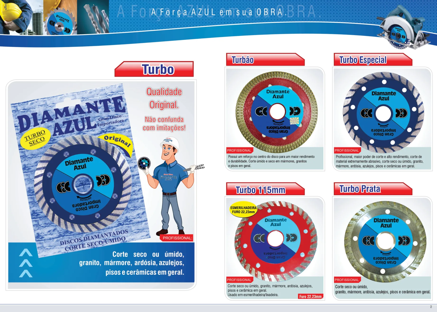 Catálogo Gran Disco Diamante Azul, página 2