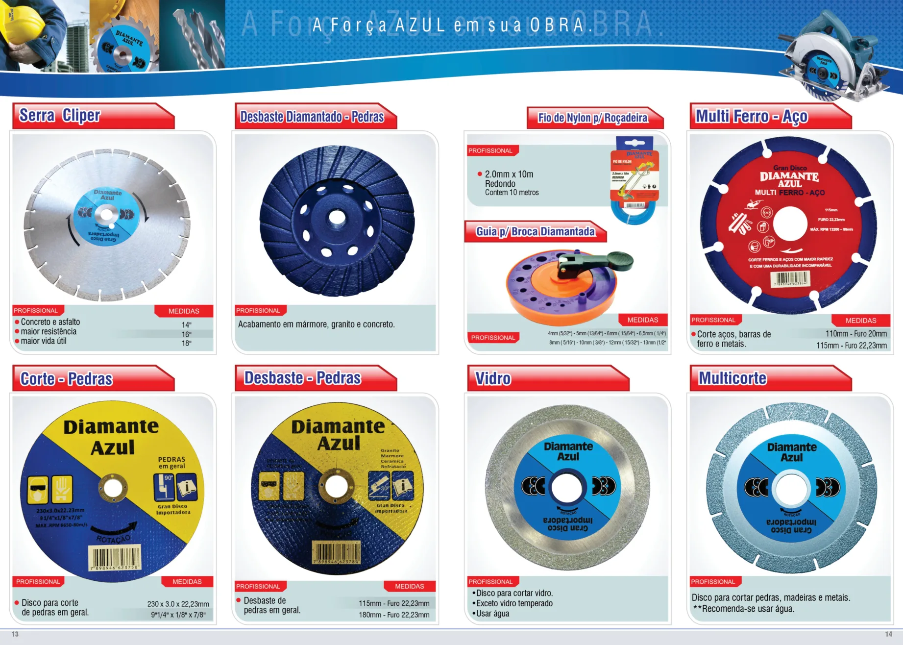 Catálogo Gran Disco Diamante Azul, página 8