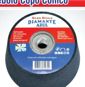 Disco Desbaste Diamante Azul