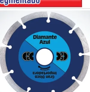 Disco Segmentado Diamante Azul